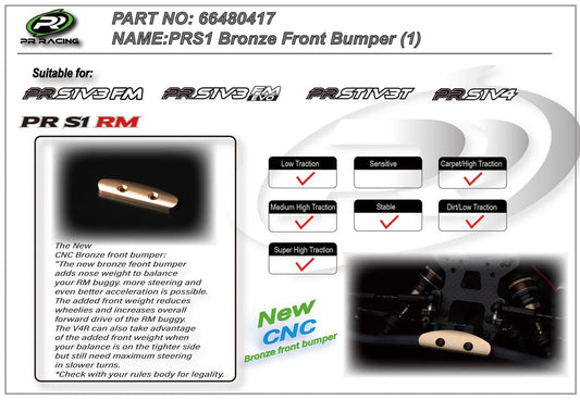 PRS1 Bronze Front Bumper