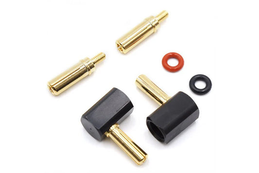 Yeah Racing 4mm & 5mm Angled Bullet Connectors 2Pcs WPT-0121