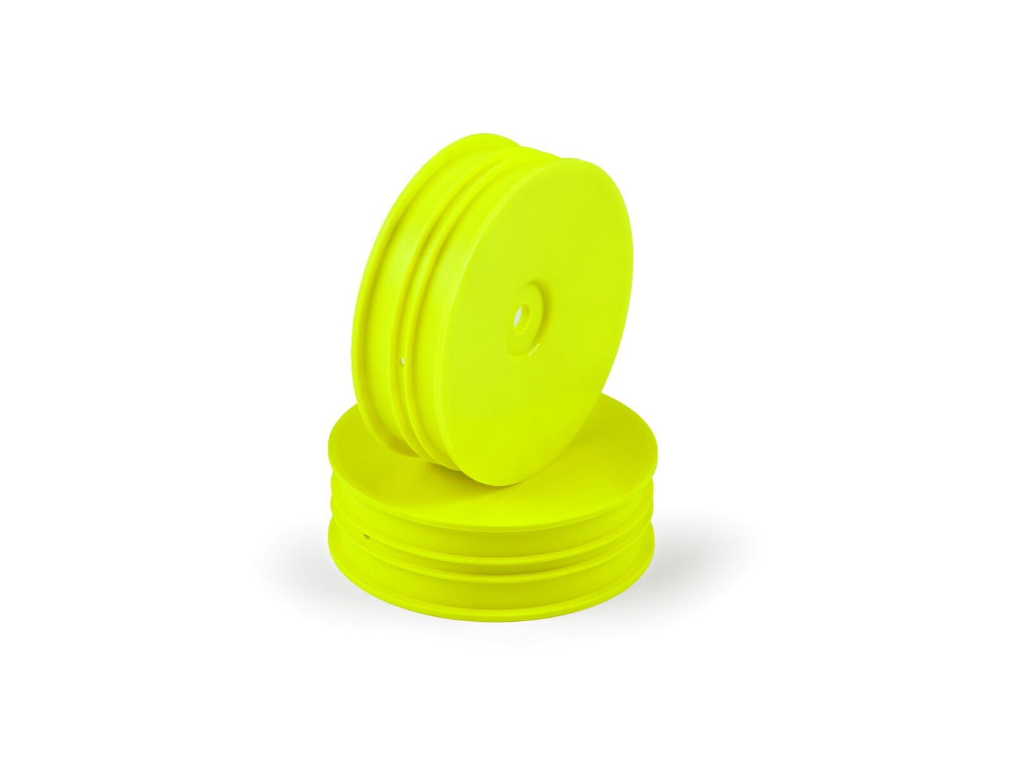 Hudy 1/10 Off-Road Wheel - 2Wd  Front  Narrow  Yellow (2)