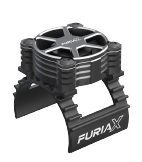 FuriaX CoolSink Pro 1/10 Motor Fan Kit Black