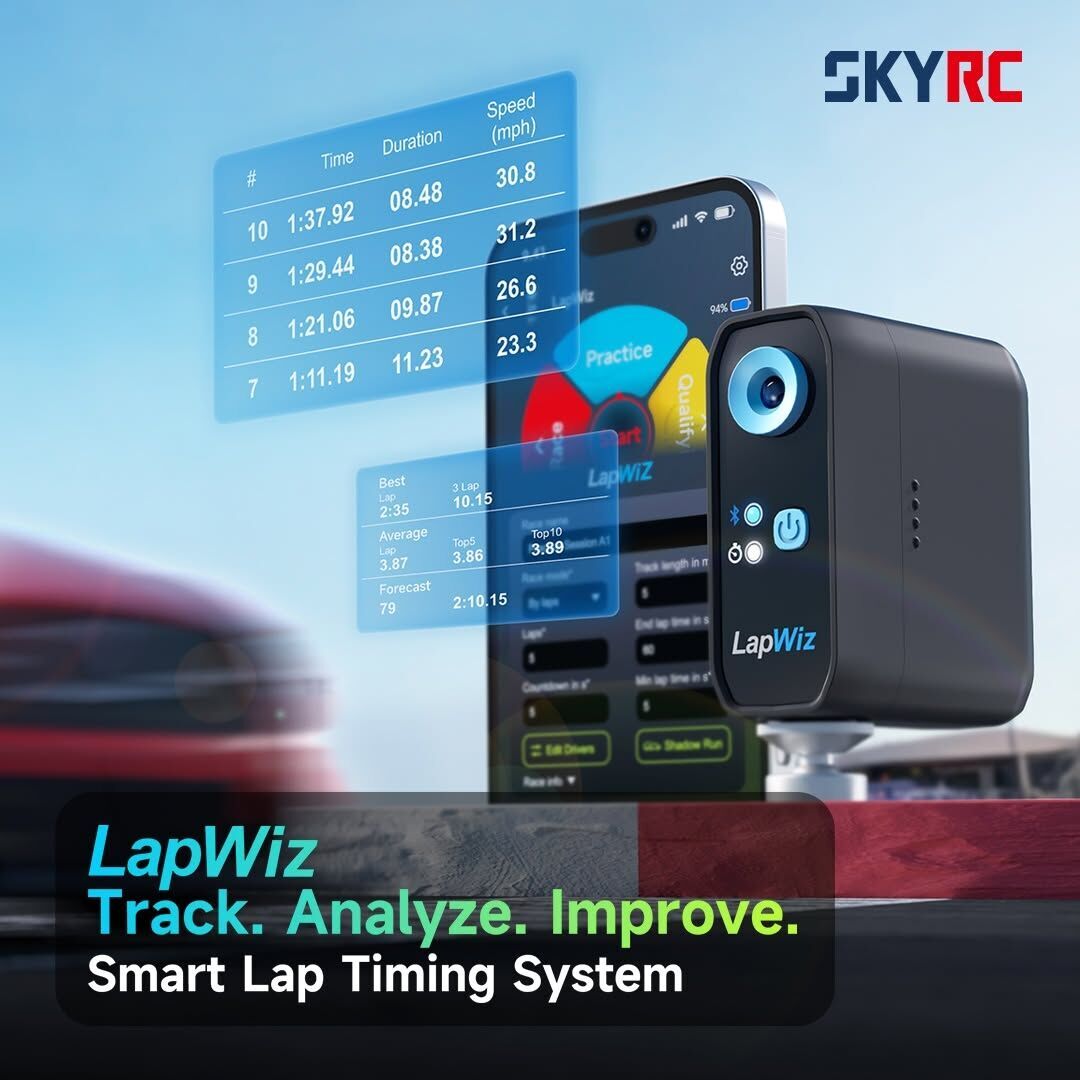 SkyRc Lapcounter Combo Set (Including 1PC Transponder Standard) - SK-500048-01