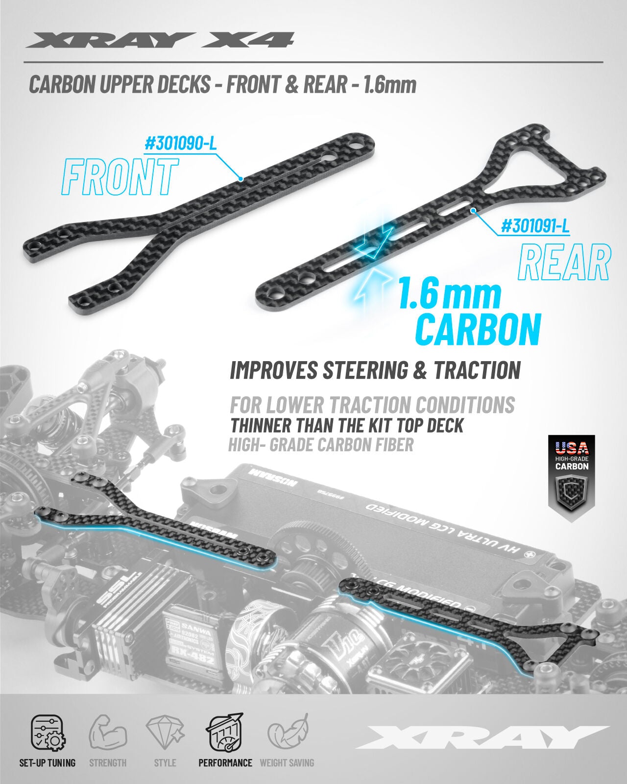 X-RAY X4-26 parts – RPM Hobbies