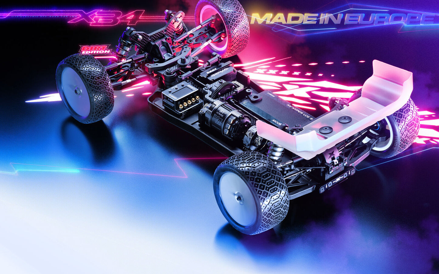 Xray Xb4D'26 - 4Wd 1/10 Electric Off-Road Car - Dirt Edition - Xy360020