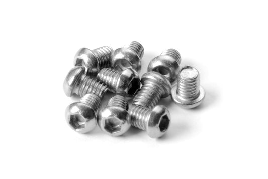 HEX SCREW SH M3X4 SMALL HEAD - STAINLESS (10) - XY902303