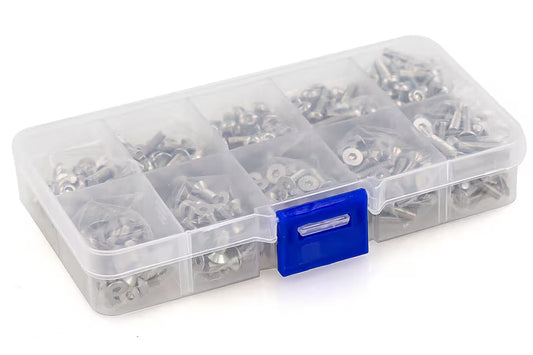 RPM Stainless Steel M3 Assorted Screw Set 400Pcs