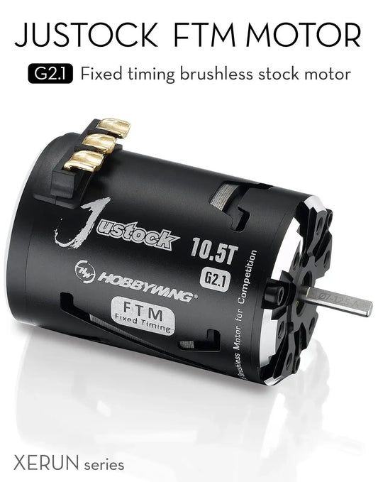 Hobbywing 30408012 XERUN Justock 3650 SD G2.1 Sensored Brushless Motor (21.5T)