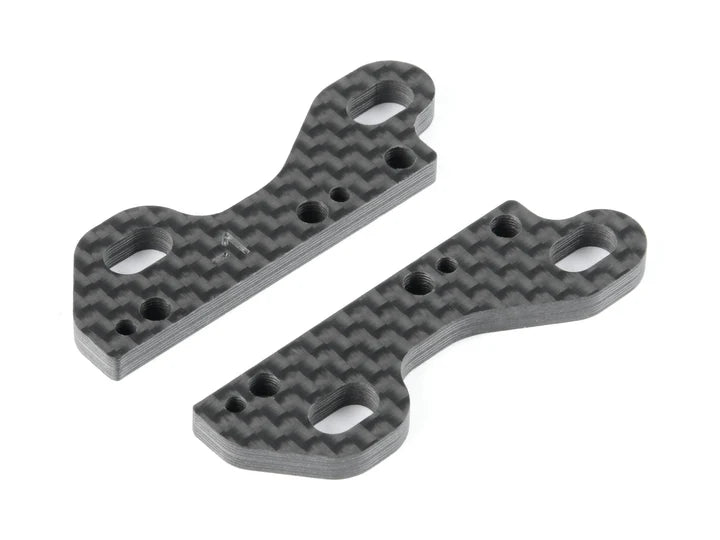 X4 Univ. Carbon Rear Upper Clamp -1mm for Uni Bulkheads (2) XY301557