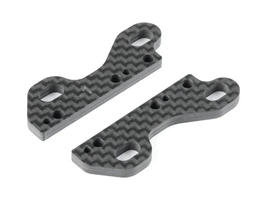 X4 Univ. Carbon Rear Upper Clamp -1mm for Uni Bulkheads (2) XY301557
