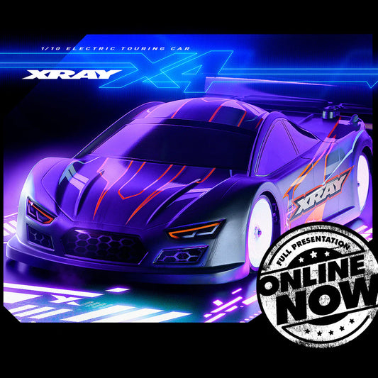 XRAY X4 2026 - CARBON CHASSIS - 1/10 LUXURY ELECTRIC TC - XY300042